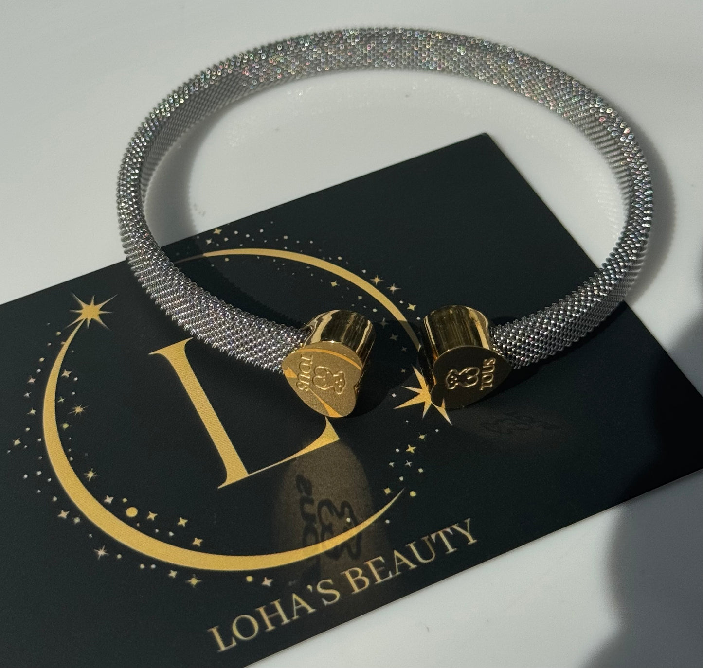 TS 🧸 Heart Bangle Bracelet ✨