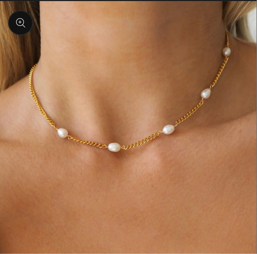 Pearl french Style Necklace