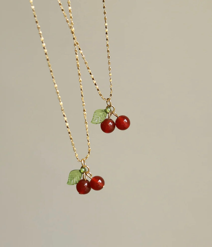 🍒sweet cherry Necklace 🍒