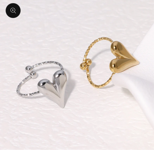 Beautiful Heart rings