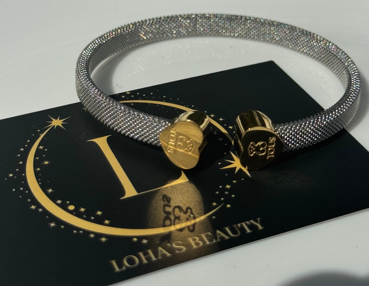 TS 🧸 Heart Bangle Bracelet ✨